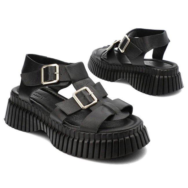 Sandále Venezia - 170GM03 03 Czarny