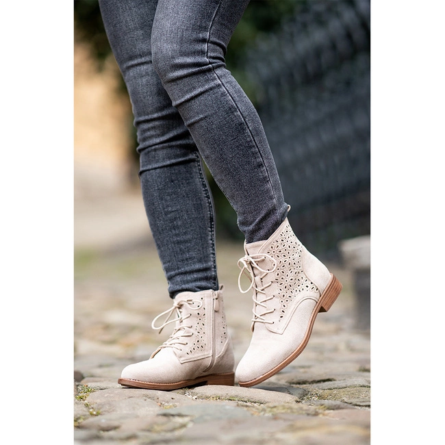 Členkové Topánky S.Barski - HY66-136 Ivory