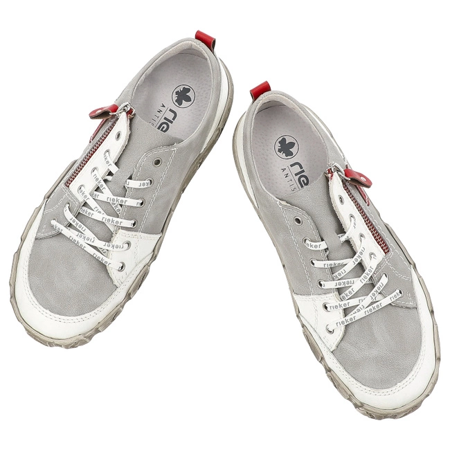 Poltopánky RIEKER - L0302-40 Grey Combination