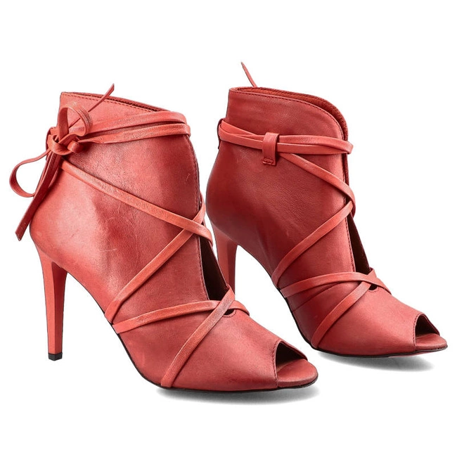 Členkové Topánky Carinii - B3564_-H55-B98-000-B16 Samuel 1924/Oassi Rosso