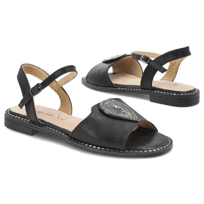 Sandále S.BARSKI - KV51-098 Black