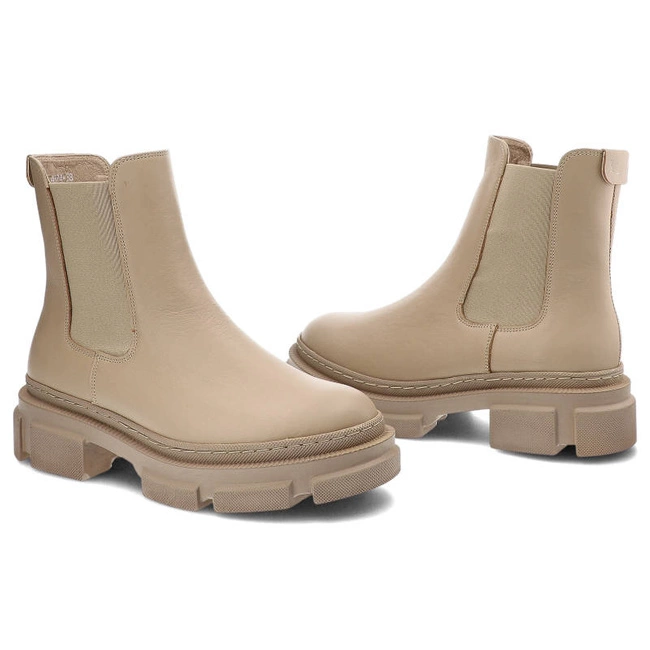 Členkové Topánky Karino - 4374/022-F Beż/Lico