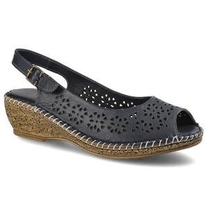 Sandále Lanqier - 40C1416 Navy Blue