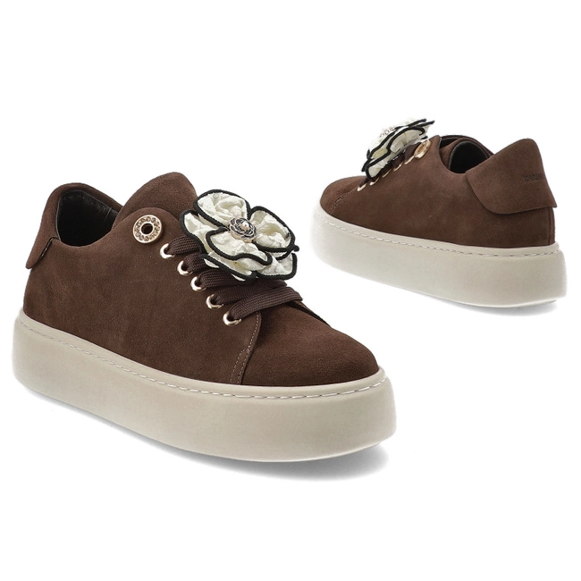 Tenisky KARINO - 5729/015-P Mocca/Welur