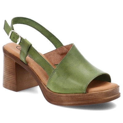 Sandále HEE - 25544 Vaquetilla Pistacho