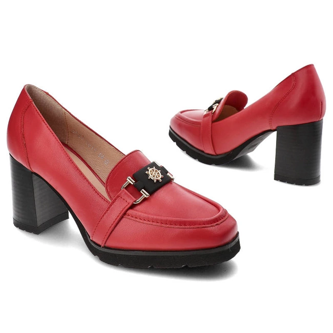 Poltopánky Simen - 6019A Czerwony