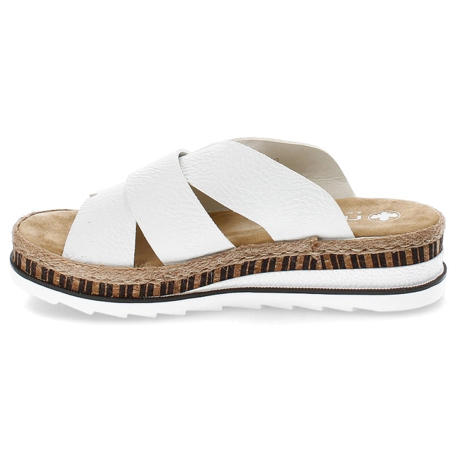 Šľapky Rieker - V7989-80 White
