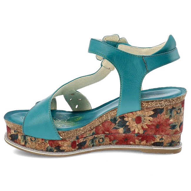 Sandále Laura Vita - Hacdeo 22 SL14598-22 Turquoise