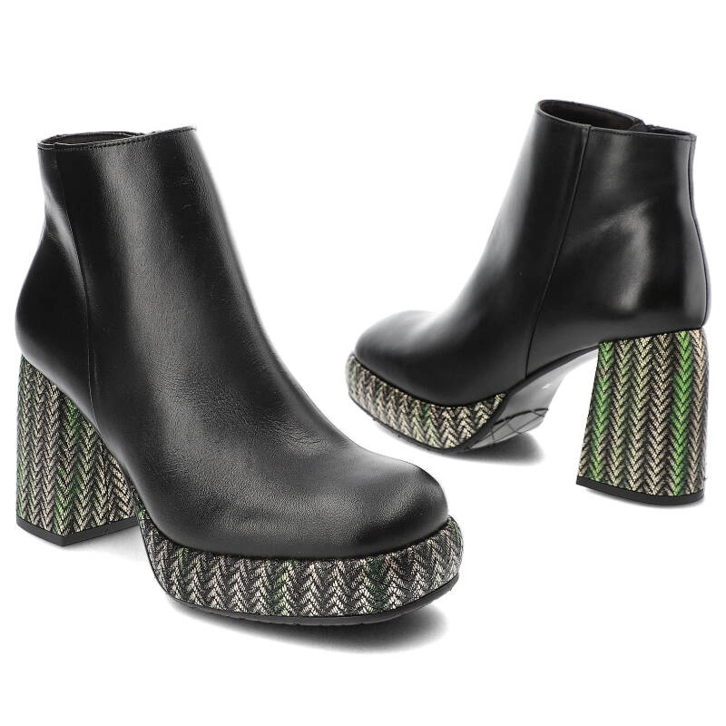 Členkové Topánky Armodo - 9767 Czarny 39/2767