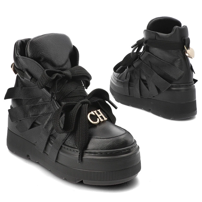 Členkové Topánky Chebello - 4561_-161-000-PSK-S332 Czarny