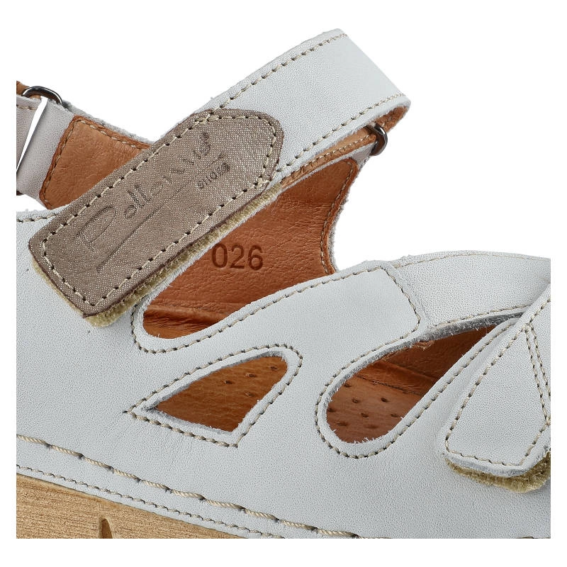 Sandále Pollonus - 5-0694-026 Avorio/Grid