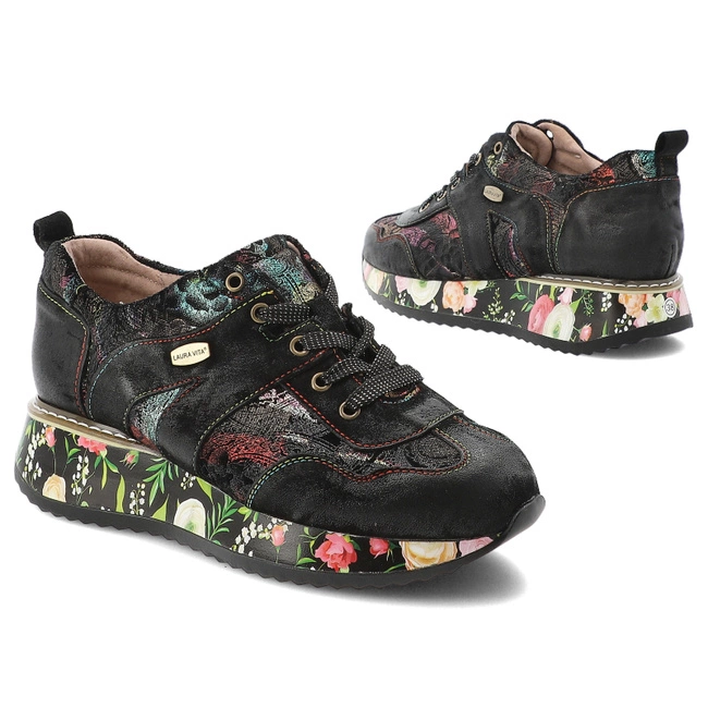 Tenisky LAURA VITA - Delphine 16 SL6006-16 Noir