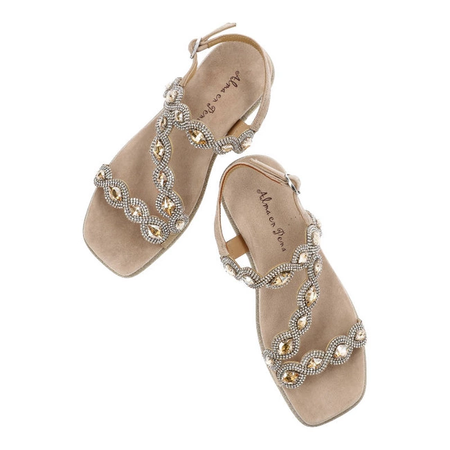 Sandále Alma en Pena - V23381 Suede Vison