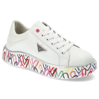 Tenisky Filippo - DP4480/24 WH MLT Biały/Multikolor