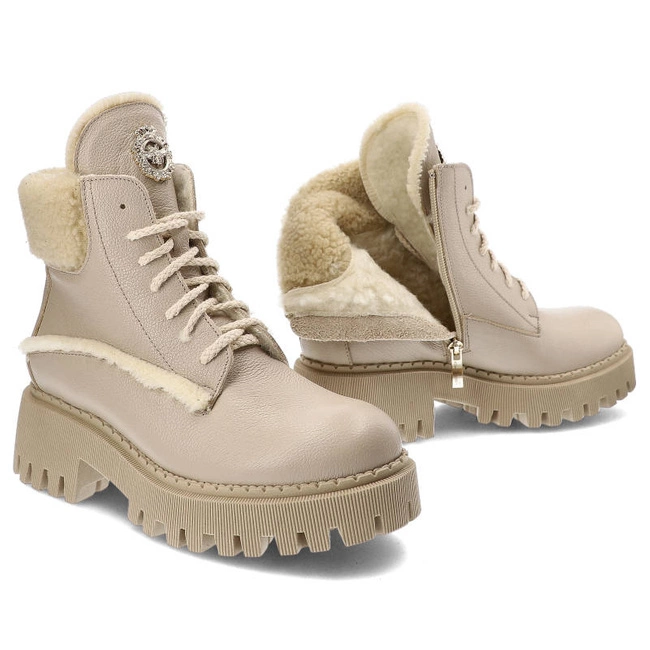 Členkové Topánky Lemar - 60374 V.Taupe+Beż