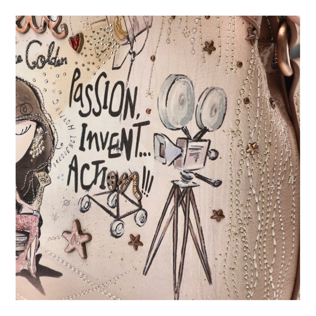 Kabelka Anekke - 38703-258 Beżowa