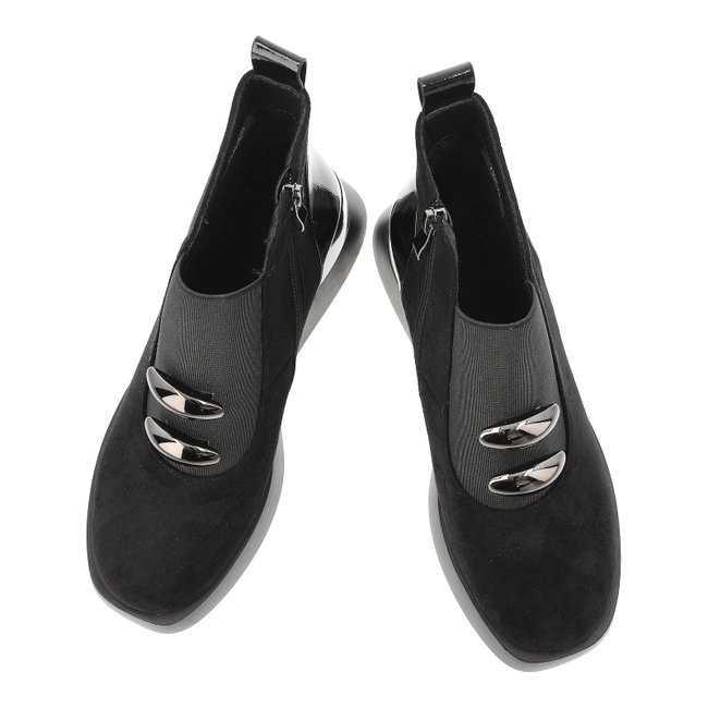 Členkové Topánky S.BARSKI - MR52-106 Black