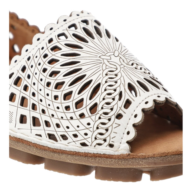 Baleríny RAVINI - VT59 White