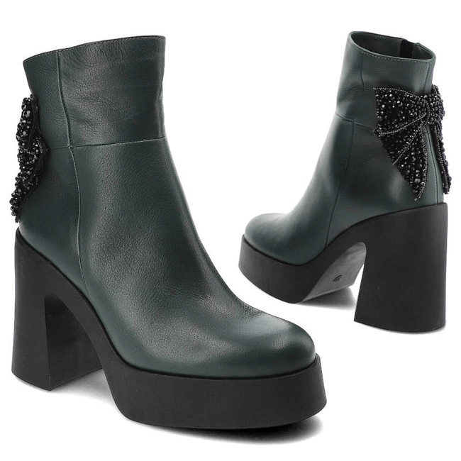 Členkové Topánky Armodo - 2612 Zielony 456