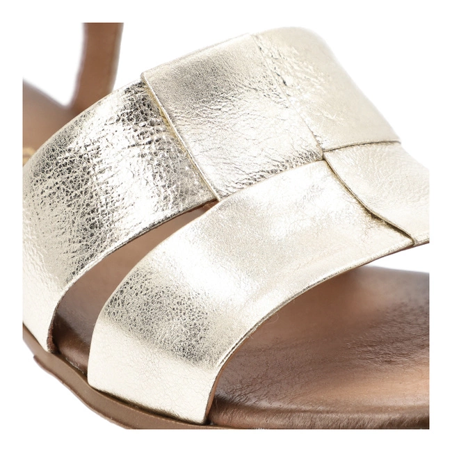 Sandále ARMODO - 40457 Kryształ Złoto