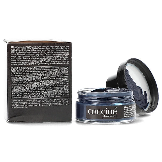Cream Elegance Coccine - Cream Elegance/Granatowy 38