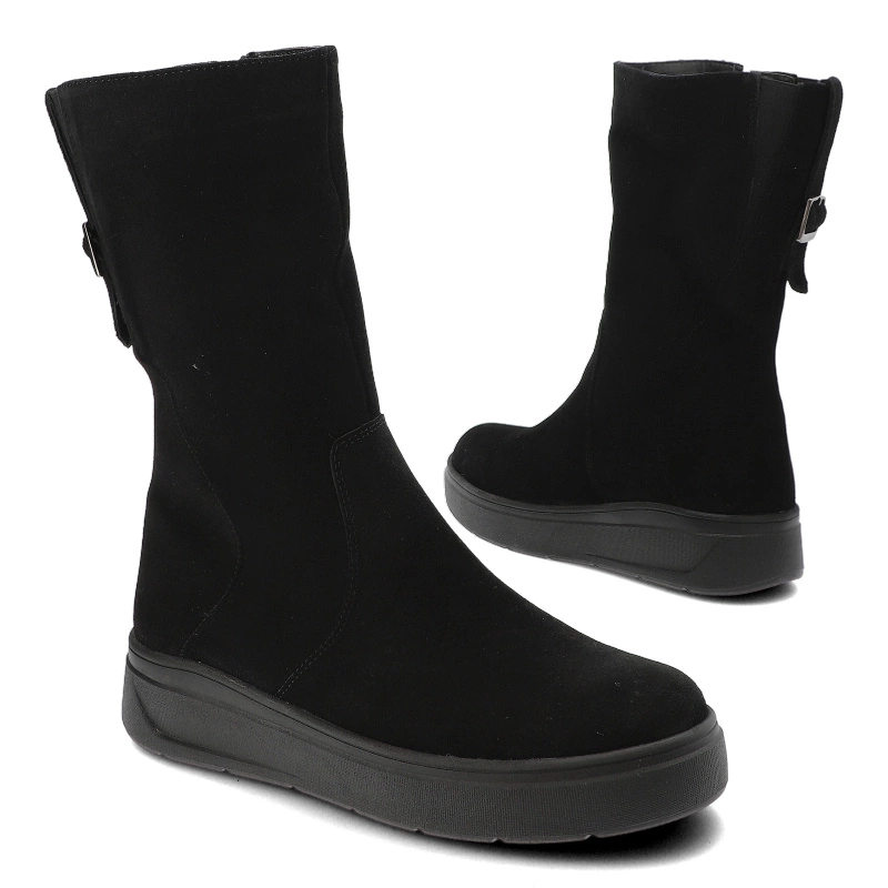 Členkové Topánky Armodo - 5-1704-004 Czarny Welur