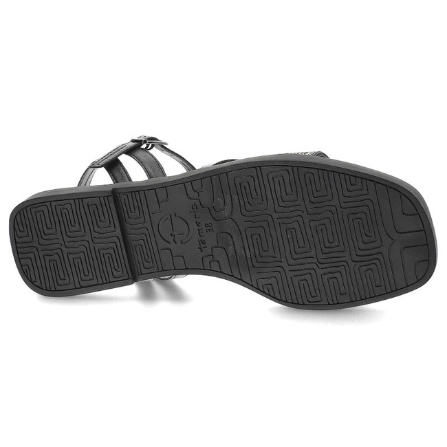 Sandále Tamaris - 1-28117-20 099 Black/Silver