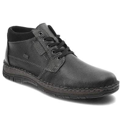 Šnúrovacie Členkové Topánky Rieker - 05102-00 Black