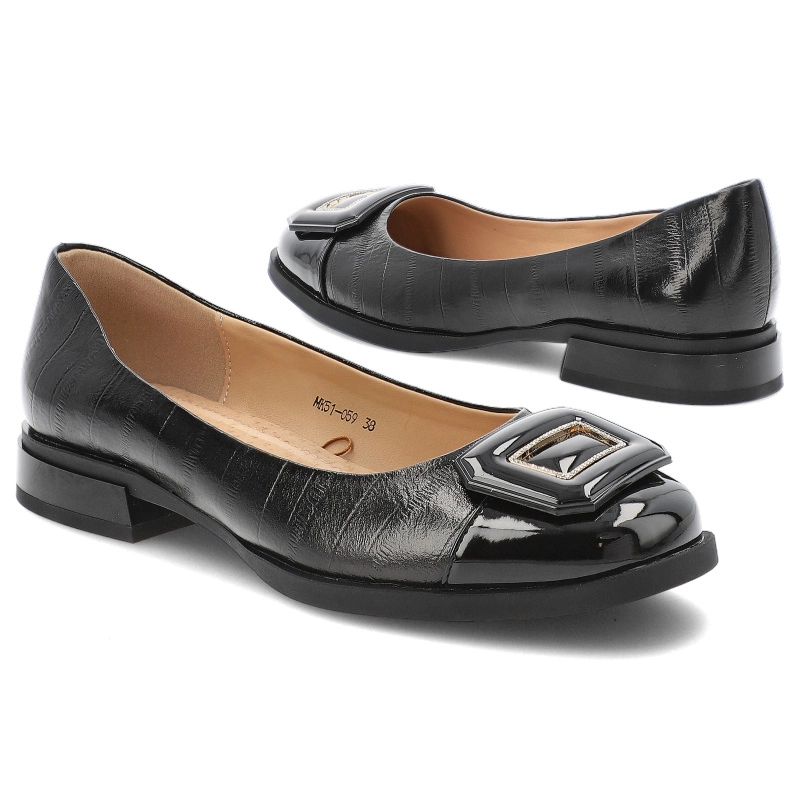 Baleríny S.BARSKI - MK51-059 Black