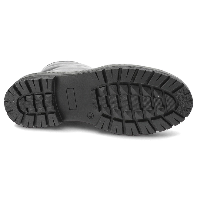 Šnúrovacie Členkové Topánky Wasak - 0689 Szary