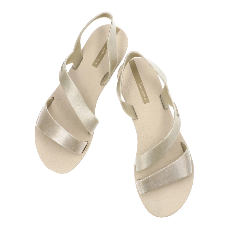 Sandále Ipanema - 82429 Vibe Sandal Fem AJ080 Beige/Glitter Beige