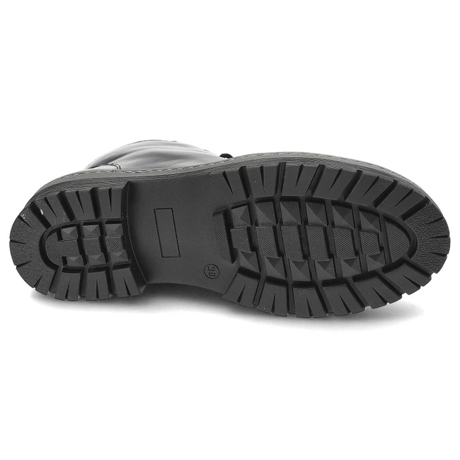 Šnúrovacie Členkové Topánky Wasak - 0689 Czarny