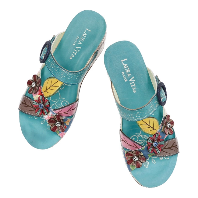 Šľapky Laura Vita - Dino 22 CX1882-22 Bleu