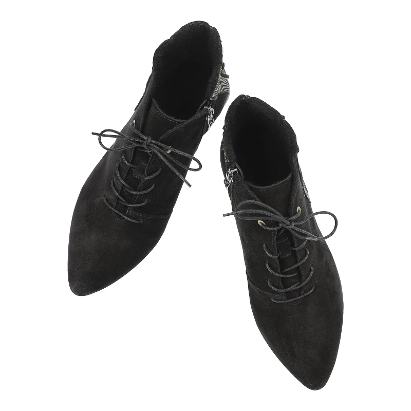 Členkové Topánky Armodo - 7207A Schwarz/Grun