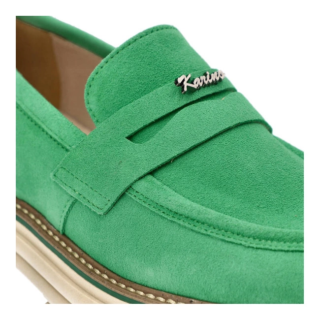 Mókazíny Karino - 4653/026-P Seledyn/Welur