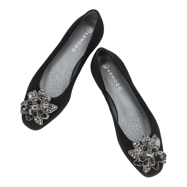 Baleríny Armodo - 2700 Czarny 364