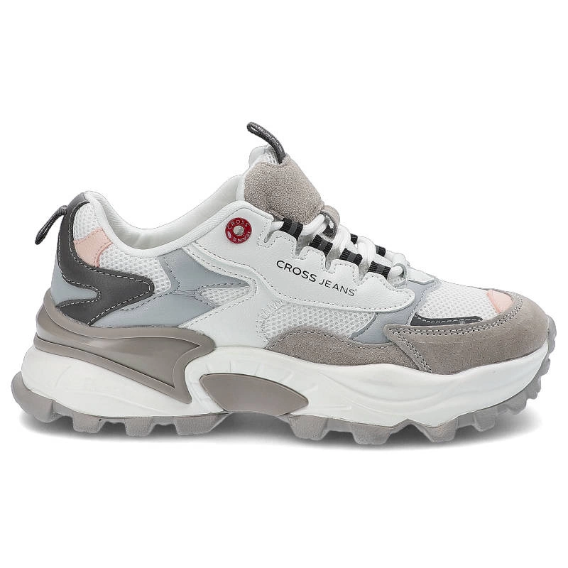 Tenisky Cross Jeans - II2R4020C Biały/J.Szary/C.Szary