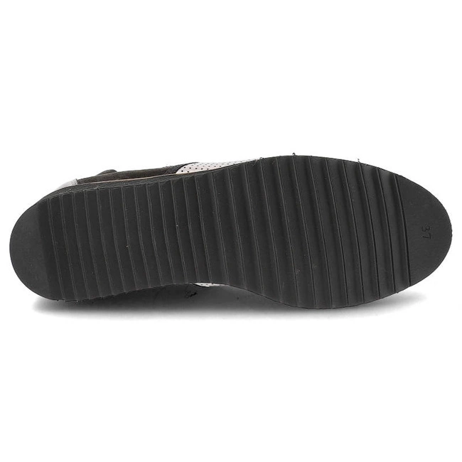 Členkové Topánky Karino - 1710/115-P Czarny/Srebrny