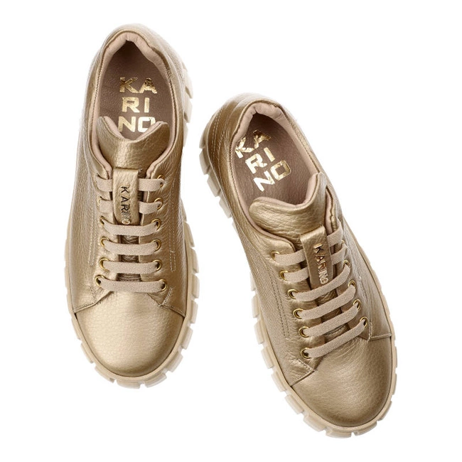 Tenisky Karino - 4189/074-P Złoty/Lico
