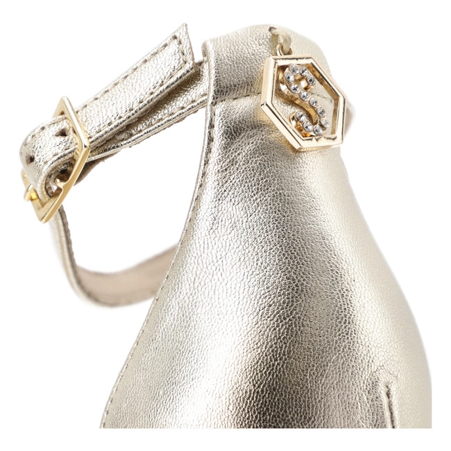 Sandále KARINO - 5447/074-P Złoty/Lico