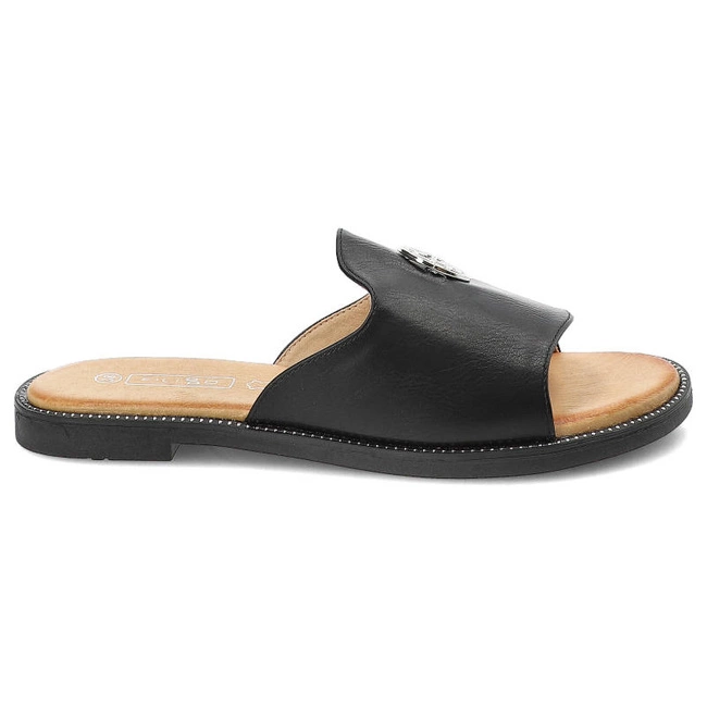 Šľapky Filippo - DK3668/23 BK Black