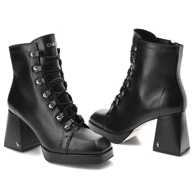 Členkové Topánky Carinii - B8694_-E50-000-000-E61 Czarny