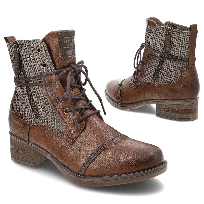 Členkové Topánky Mustang - 1229-510-307 Cognac