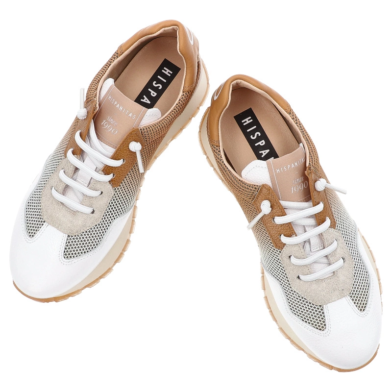 Poltopánky HISPANITAS - BHV253869 Cervo-V25 White Borneo-V25 Cuoio