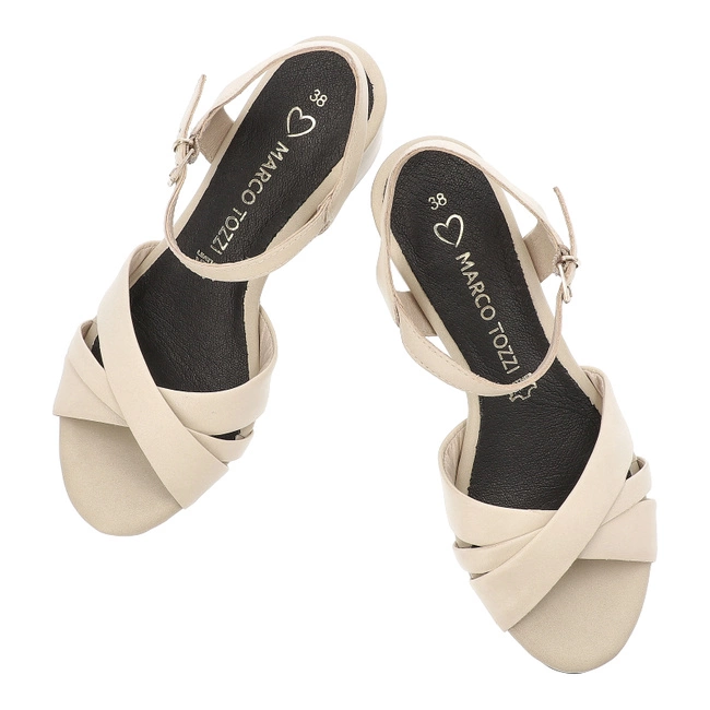 Sandále MARCO TOZZI - 2-28327-44 403 Cream