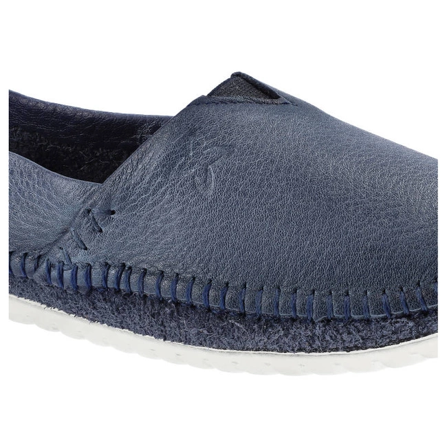 Baleríny Maciejka - 01930-17/00-0 Granat Jeans