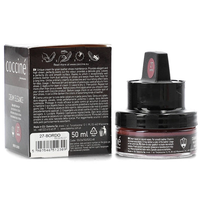 Cream Elegance Coccine - Cream Elegance/Bordo 27