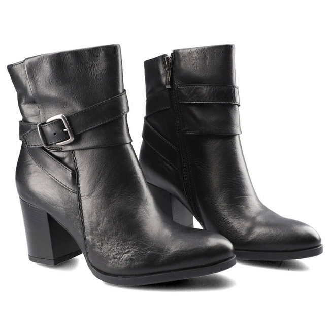 Členkové Topánky Pollonus - 5815 Czarny Lico