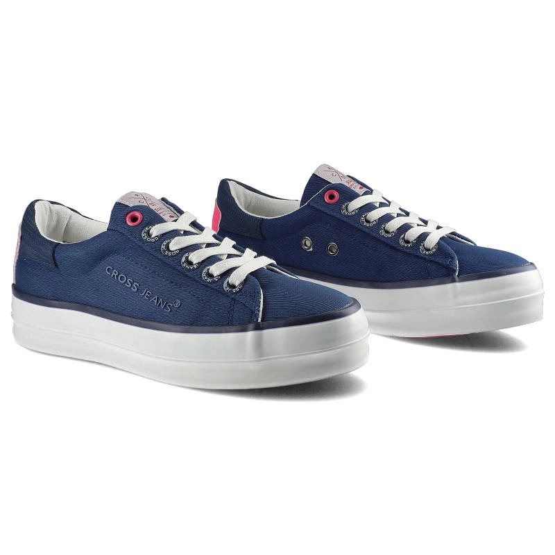 Plátenky Cross Jeans - FF2R4081C Granat