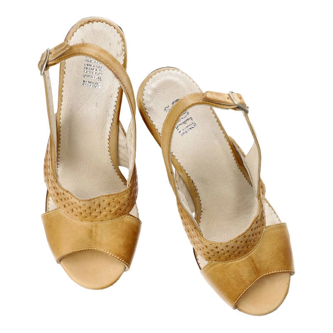 Sandále Simen - 6088 A1518 Żółty